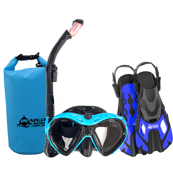 Package: ClearView (Mask + Fins + Bag)