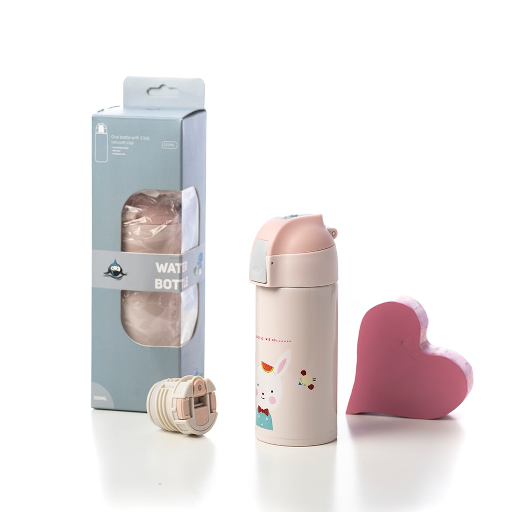 Kids Stainless Steel Easy Drink Water Bottle