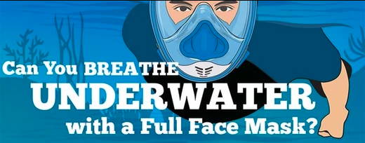 Can You Breathe Underwater With a Full Face Snorkel Mask?