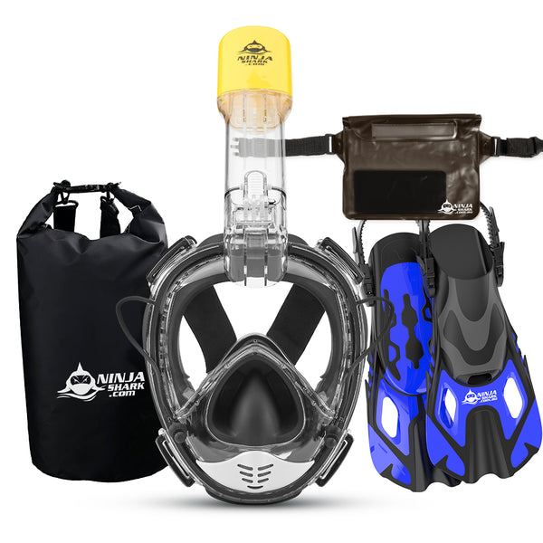 EOFY Package: Equaliser PRO (Mask + Fins + Bag + Waterproof pouch)