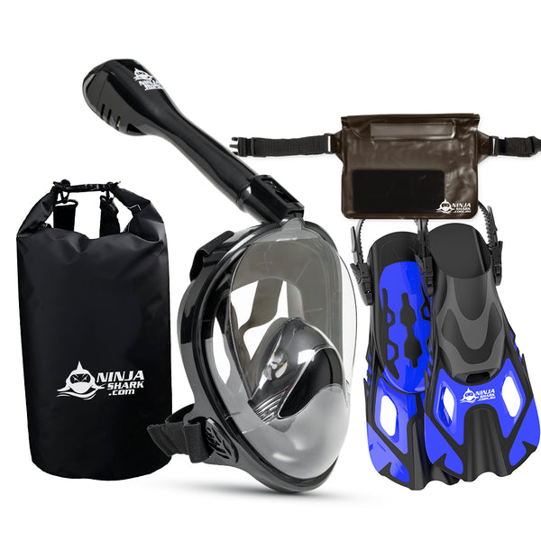 EOFY Package : Air Adults (Mask + Fins + Bag + Waterproof Pouch)