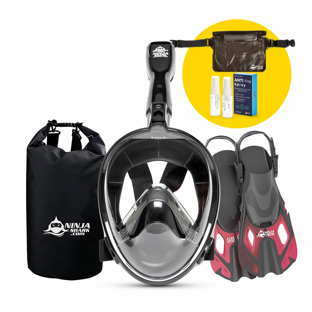 Package : Air Adults (Mask + Fins + Bag)