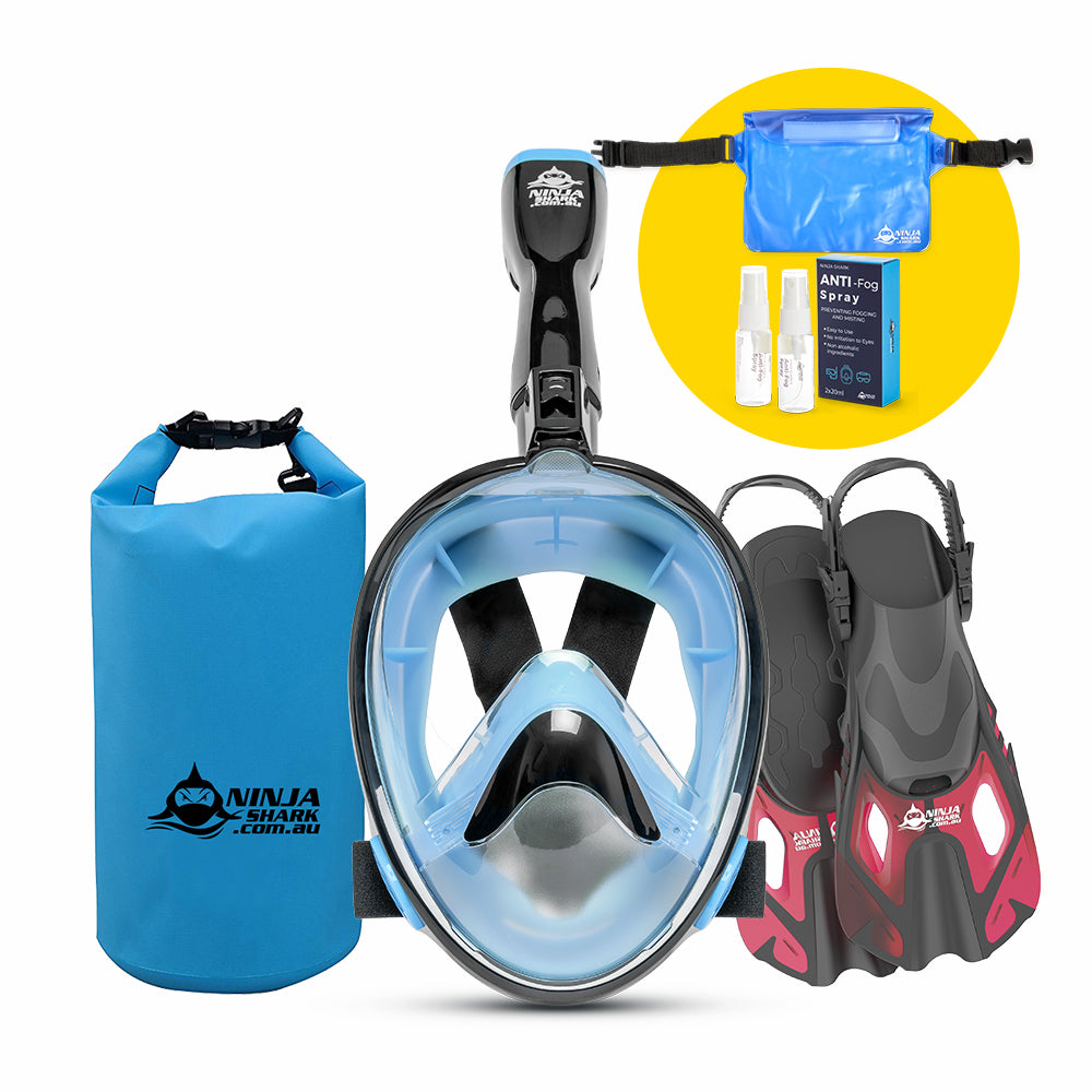 Package : Air Adults (Mask + Fins + Bag)