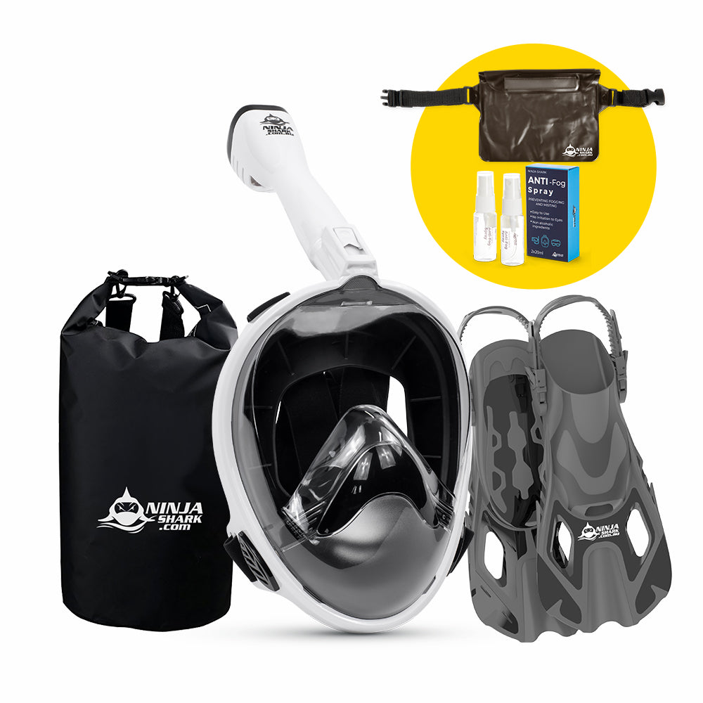 Package: Air Kids (Mask + Fins + Bag) 5-11 Years