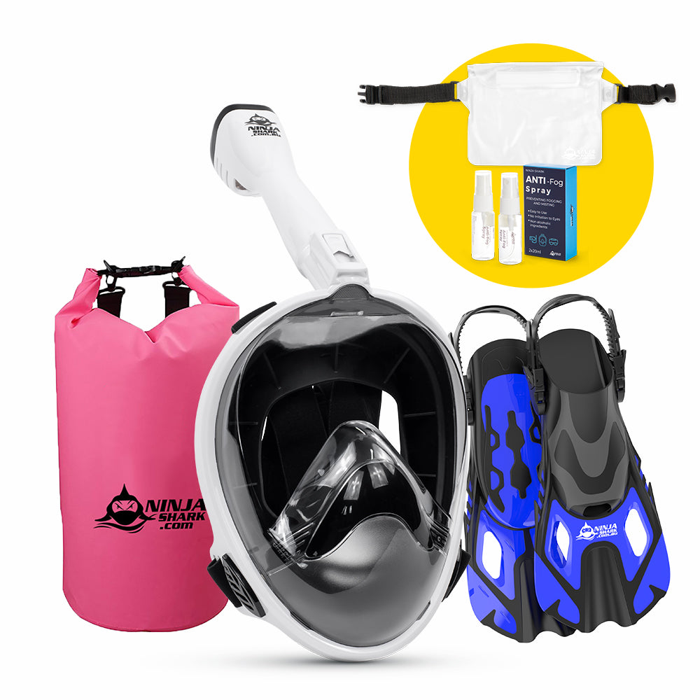 Package: Air Kids (Mask + Fins + Bag) 5-11 Years