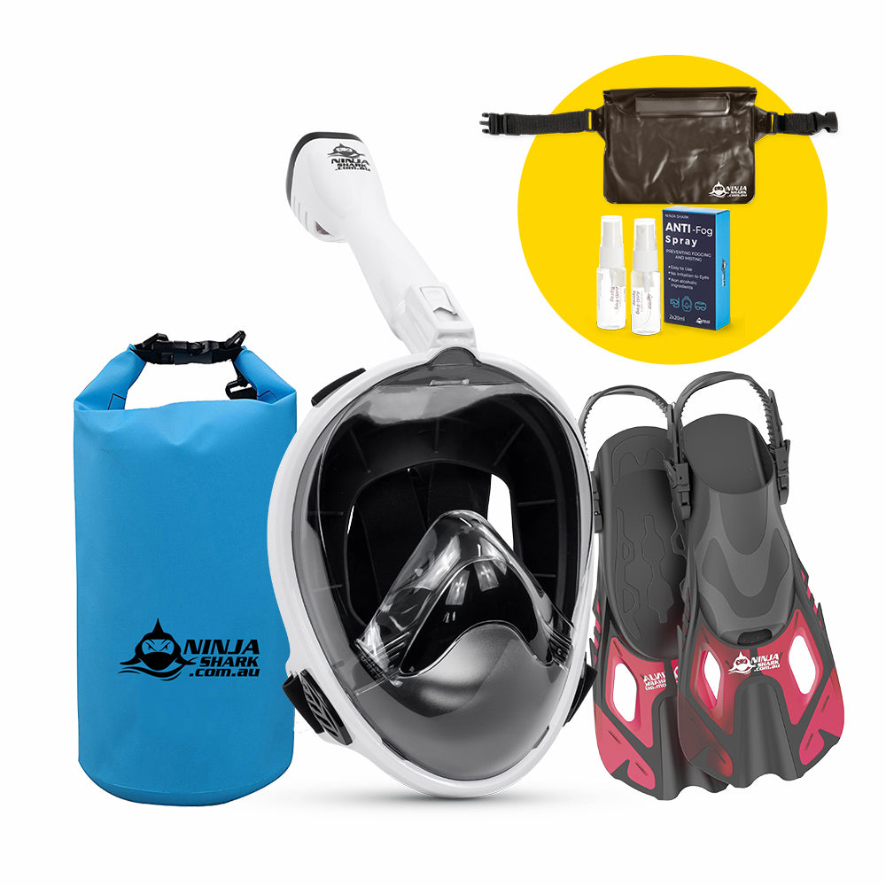 Package: Air Kids (Mask + Fins + Bag) 5-11 Years