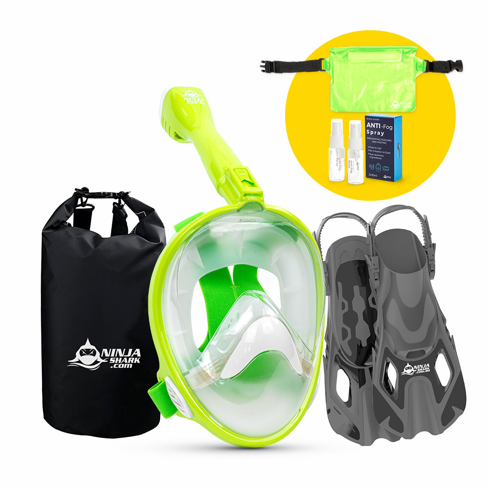 Package: Air Kids (Mask + Fins + Bag) 5-11 Years