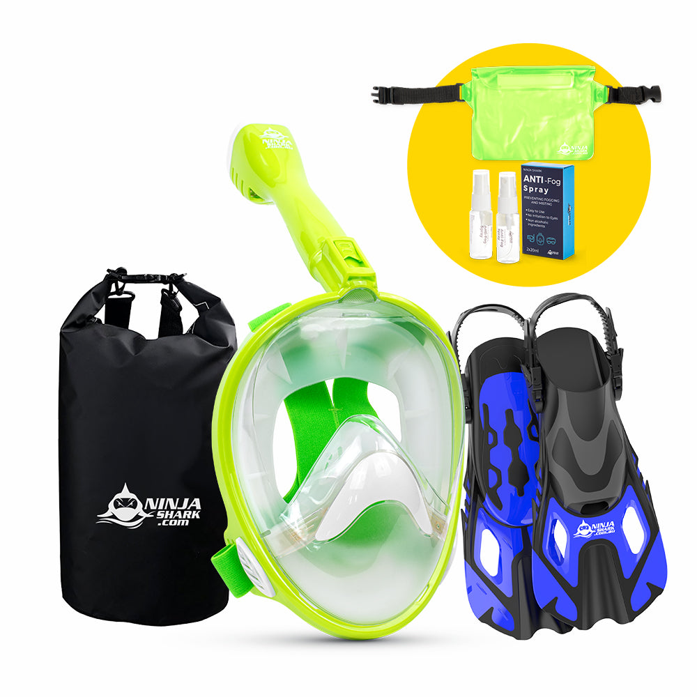 Package: Air Kids (Mask + Fins + Bag) 5-11 Years