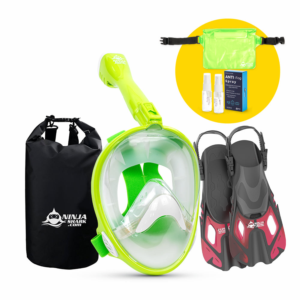 Package: Air Kids (Mask + Fins + Bag) 5-11 Years