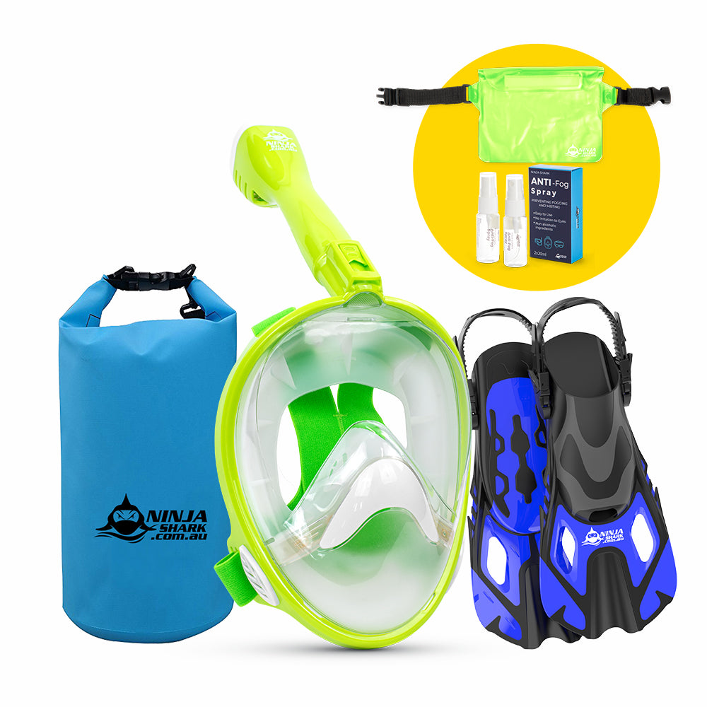 Package: Air Kids (Mask + Fins + Bag) 5-11 Years