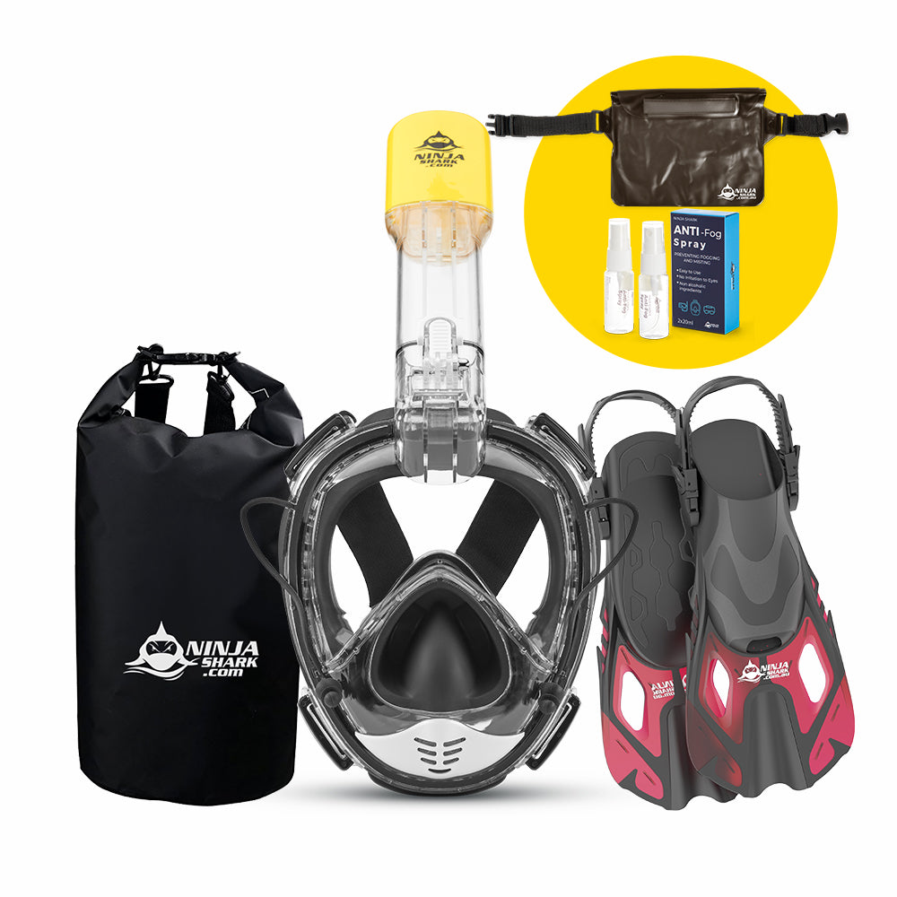 Package: Equaliser PRO (Mask + Fins + Bag)