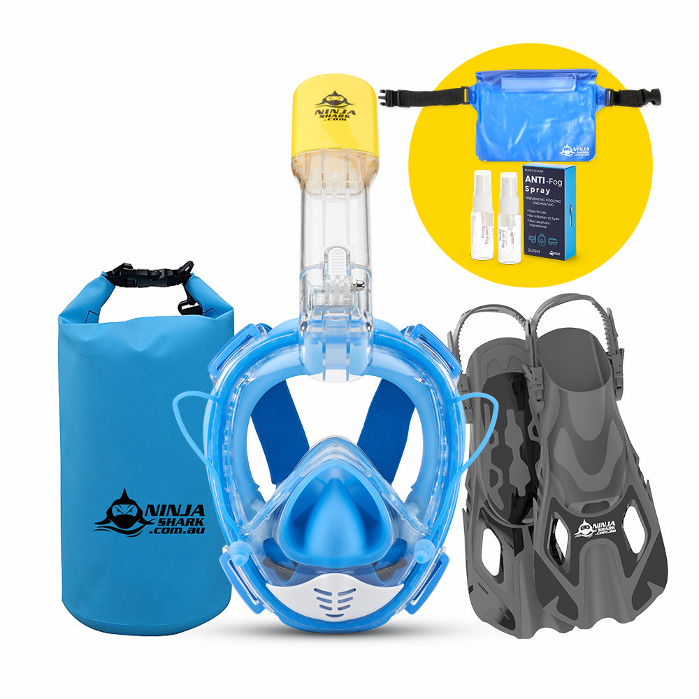 Package: Equaliser PRO (Mask + Fins + Bag)