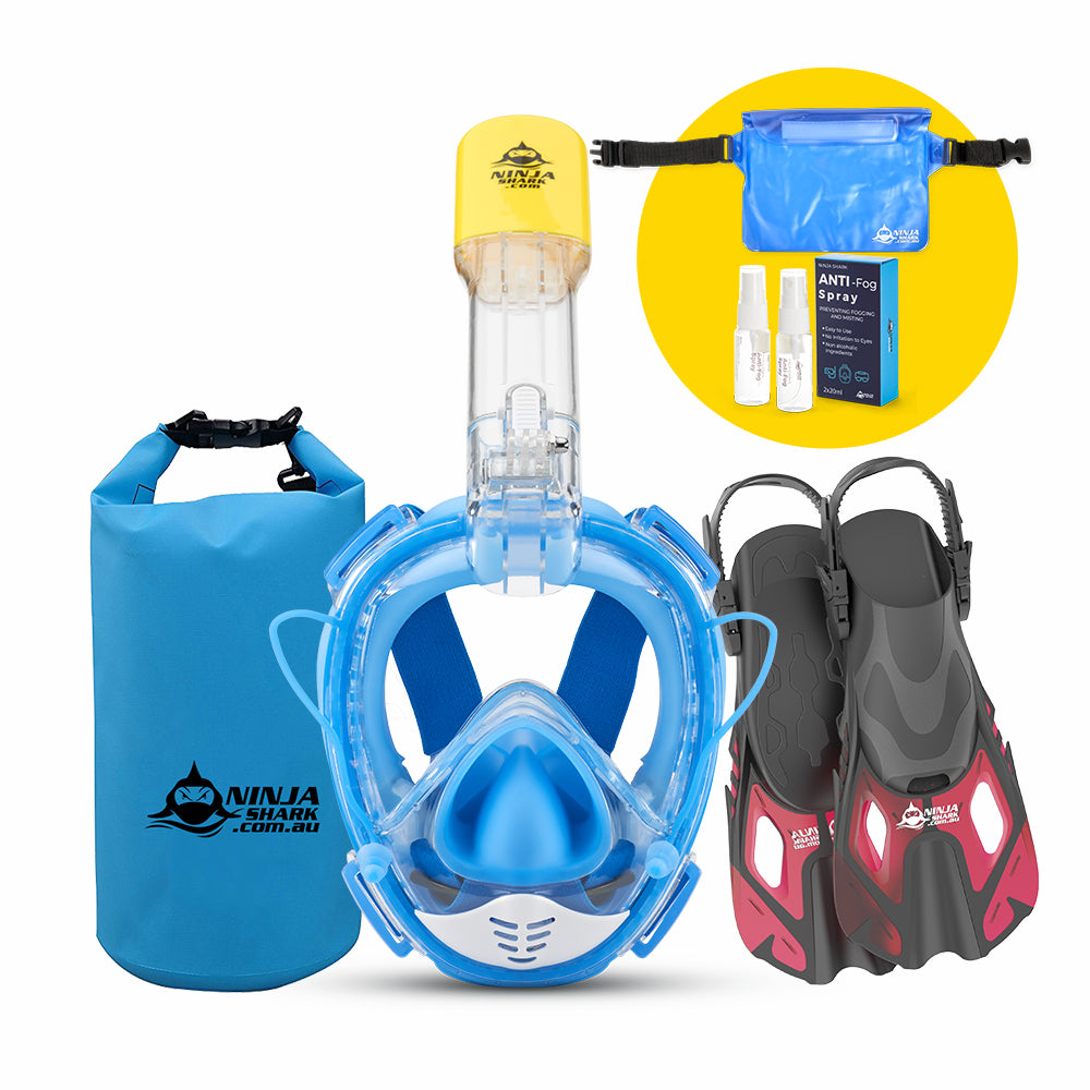 Package: Equaliser PRO (Mask + Fins + Bag)