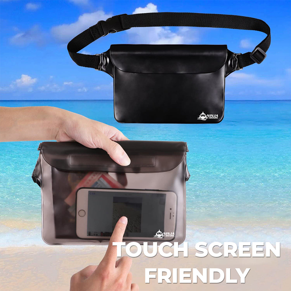 Universal Waterproof Phone Dry Pouch Ninja Shark Australia