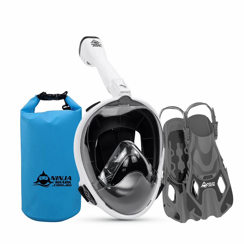 Package: Air Kids (Mask + Fins + Bag) 5-11 Years