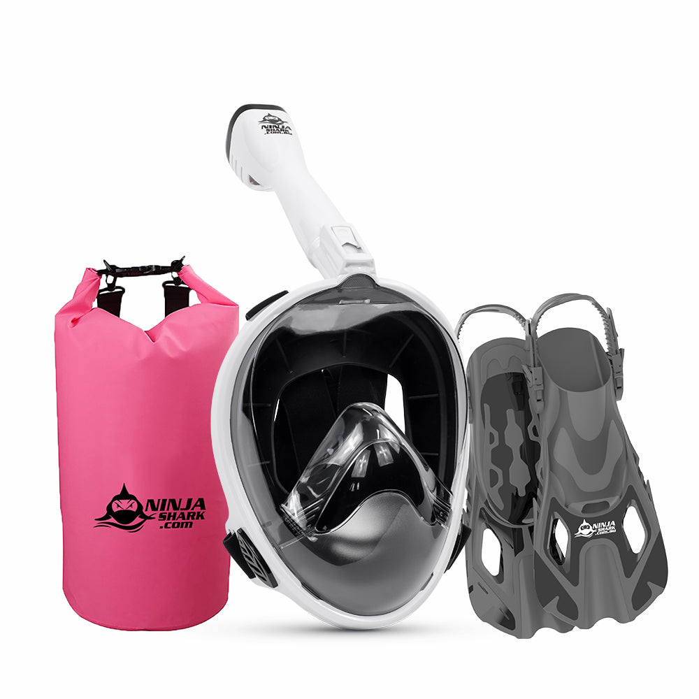 Package: Air Kids (Mask + Fins + Bag) 5-11 Years
