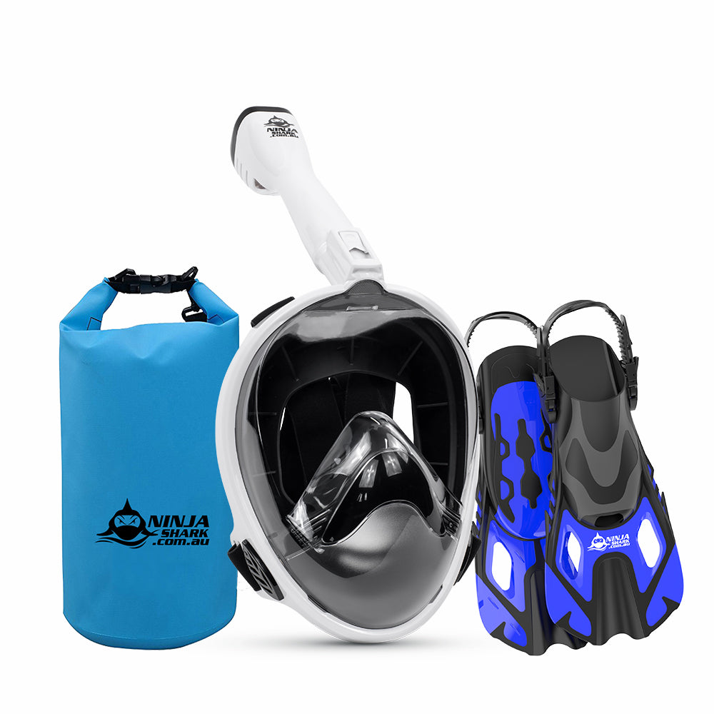Package: Air Kids (Mask + Fins + Bag) 5-11 Years