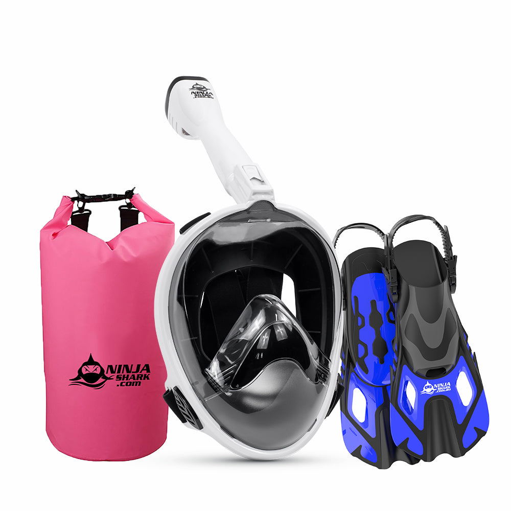 Package: Air Kids (Mask + Fins + Bag) 5-11 Years