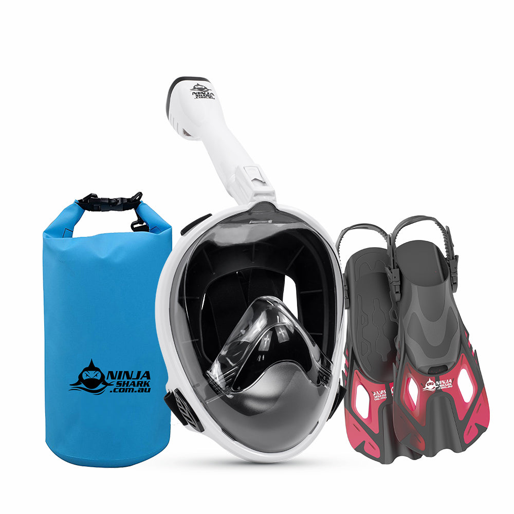 Package: Air Kids (Mask + Fins + Bag) 5-11 Years