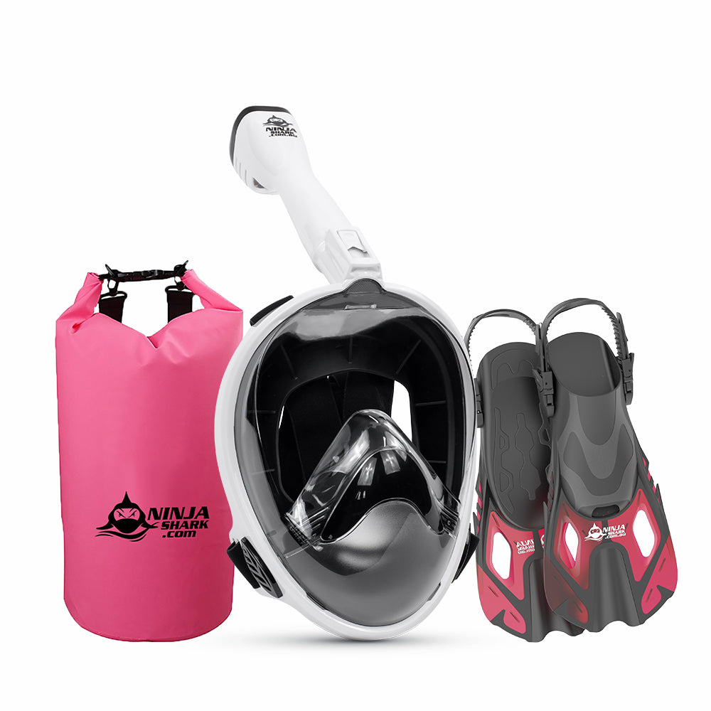 Package: Air Kids (Mask + Fins + Bag) 5-11 Years