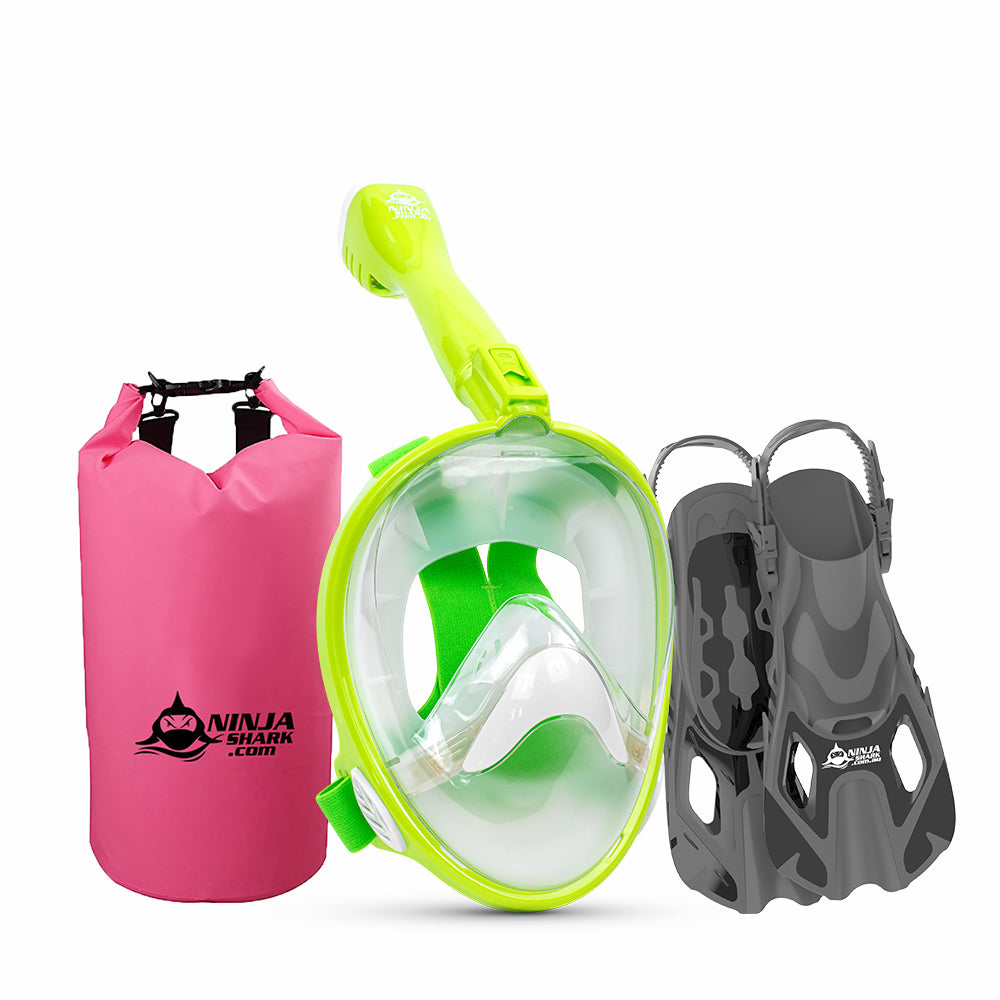 Package: Air Kids (Mask + Fins + Bag) 5-11 Years
