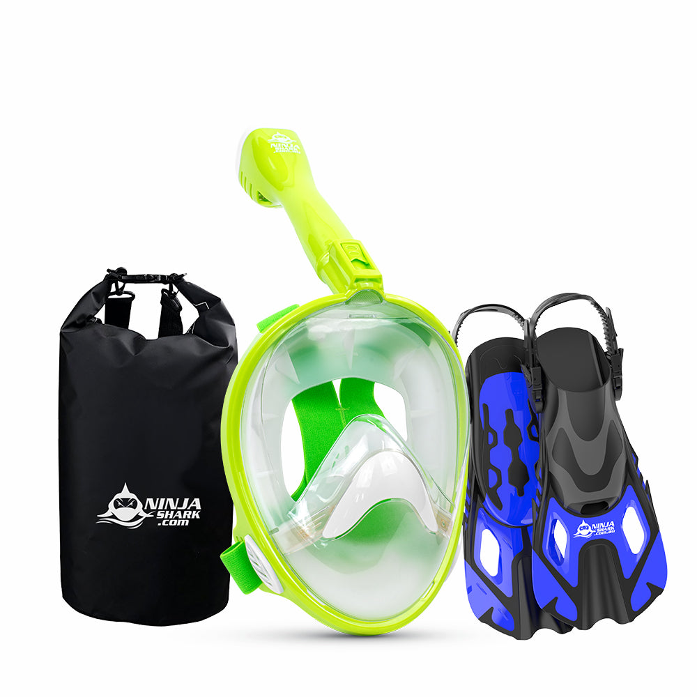 Package: Air Kids (Mask + Fins + Bag) 5-11 Years