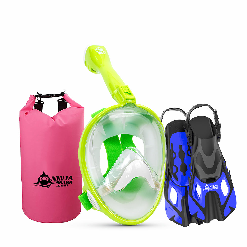 Package: Air Kids (Mask + Fins + Bag) 5-11 Years