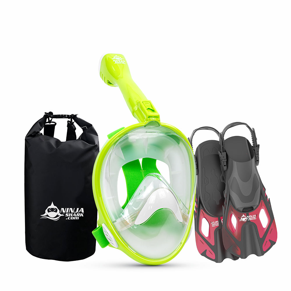 Package: Air Kids (Mask + Fins + Bag) 5-11 Years
