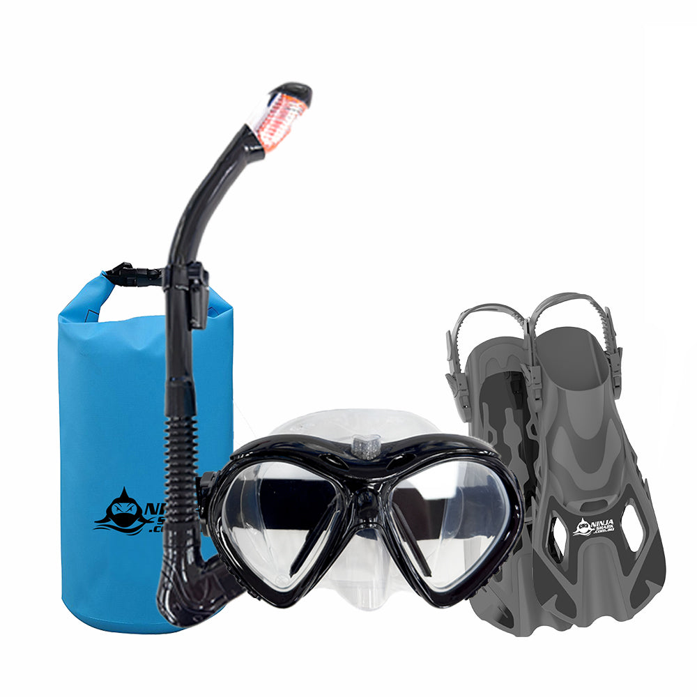 Package: ClearView (Mask + Fins + Bag)