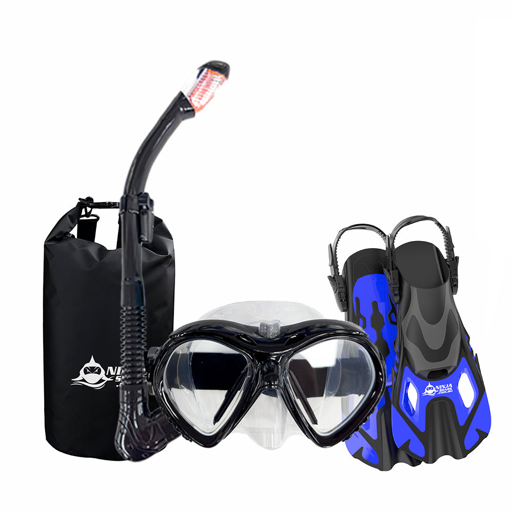 Package: ClearView (Mask + Fins + Bag)