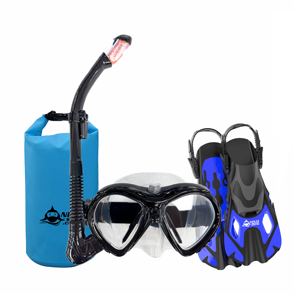 Package: ClearView (Mask + Fins + Bag)