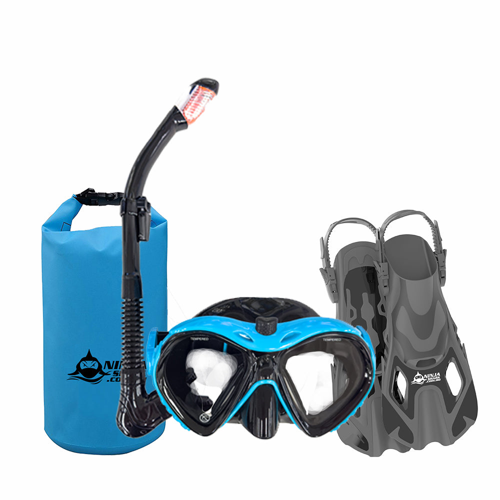 Package: ClearView (Mask + Fins + Bag)