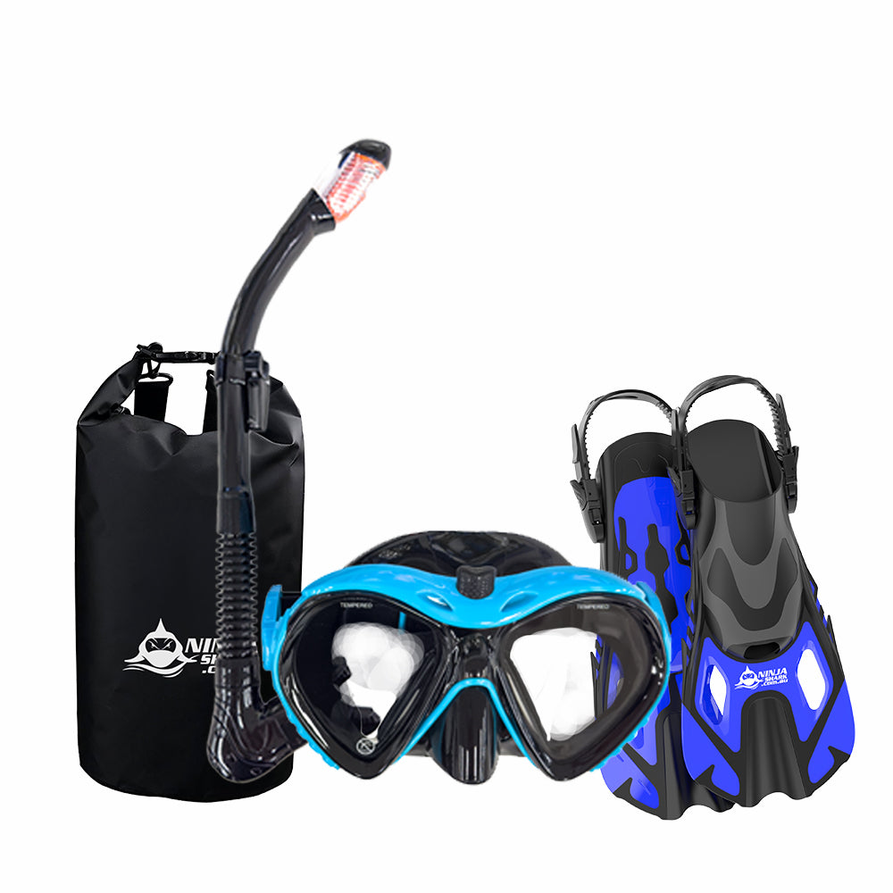 Package: ClearView (Mask + Fins + Bag)