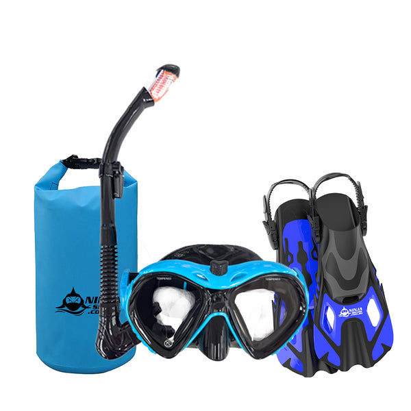 Package: ClearView (Mask + Fins + Bag)