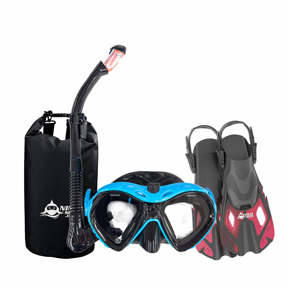 Package: ClearView (Mask + Fins + Bag)