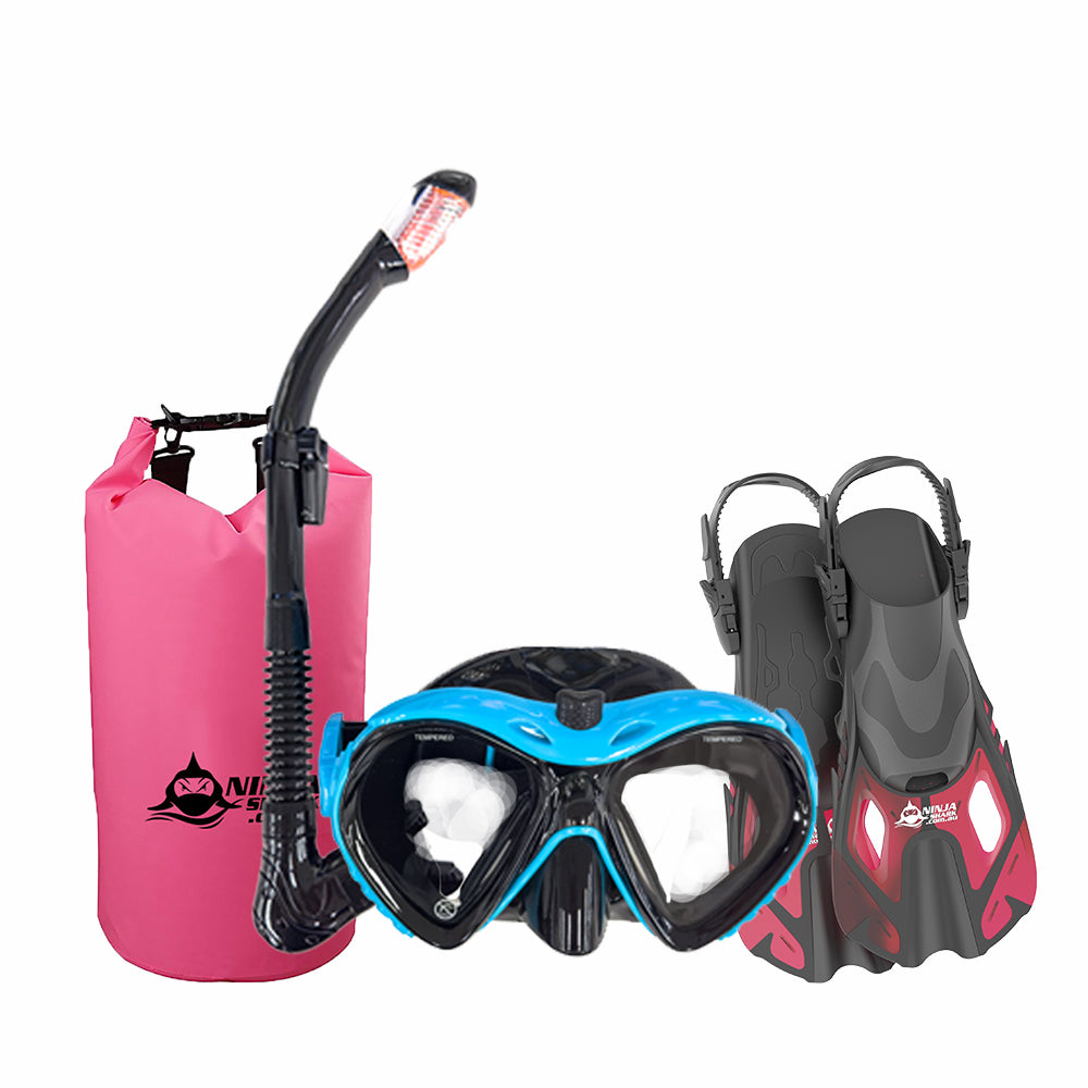 Package: ClearView (Mask + Fins + Bag)