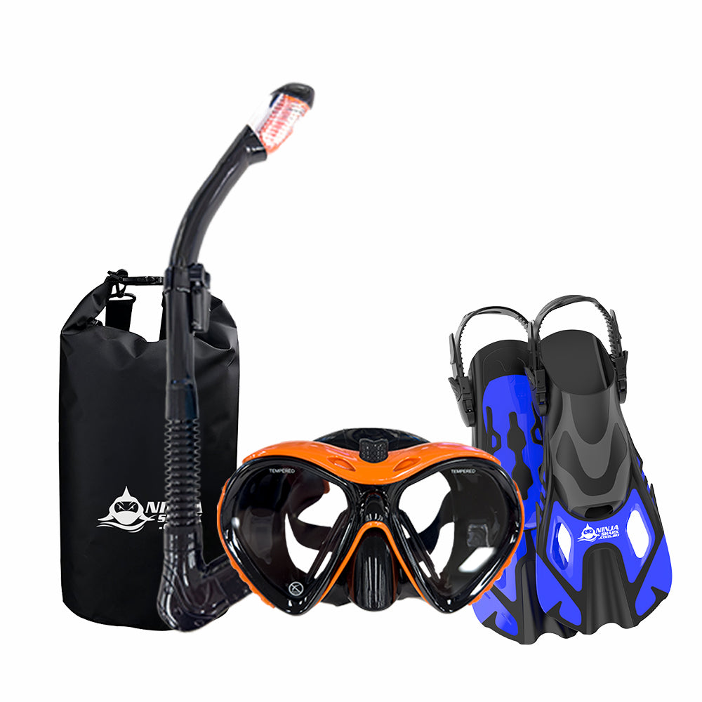 Package: ClearView (Mask + Fins + Bag)