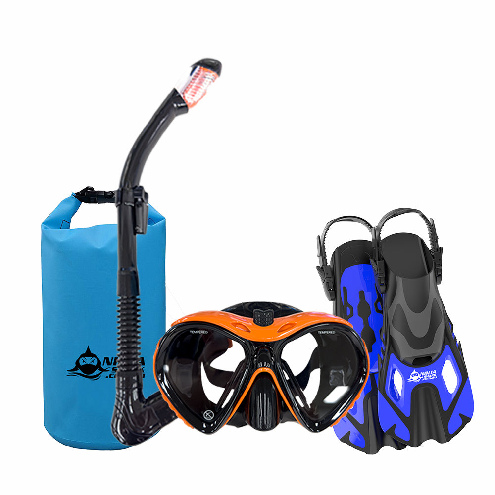 Package: ClearView (Mask + Fins + Bag)