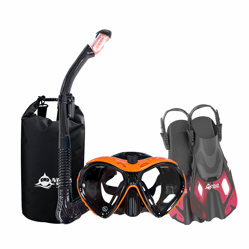 Package: ClearView (Mask + Fins + Bag)