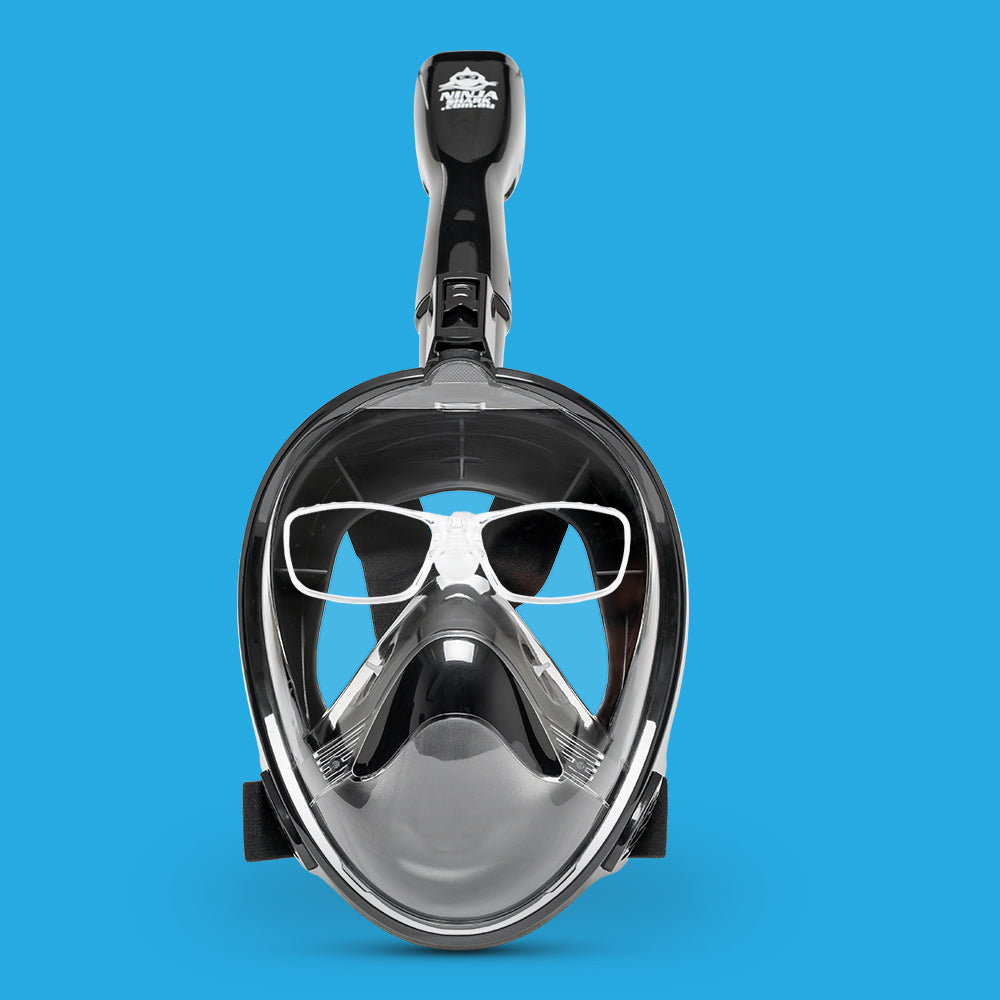 Snorkel mask that fits over glasses online