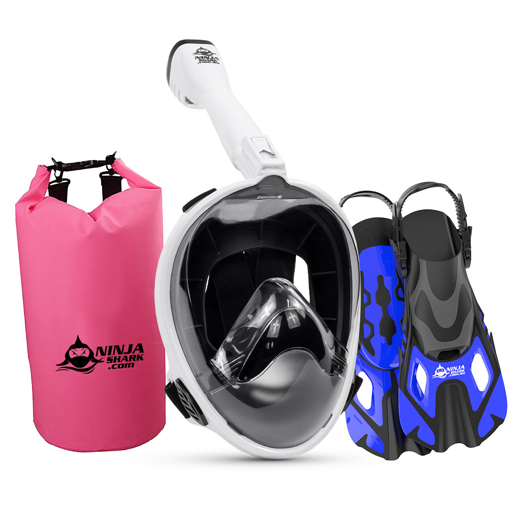 Package: Air Kids (Mask + Fins + Bag) 5-11 Years