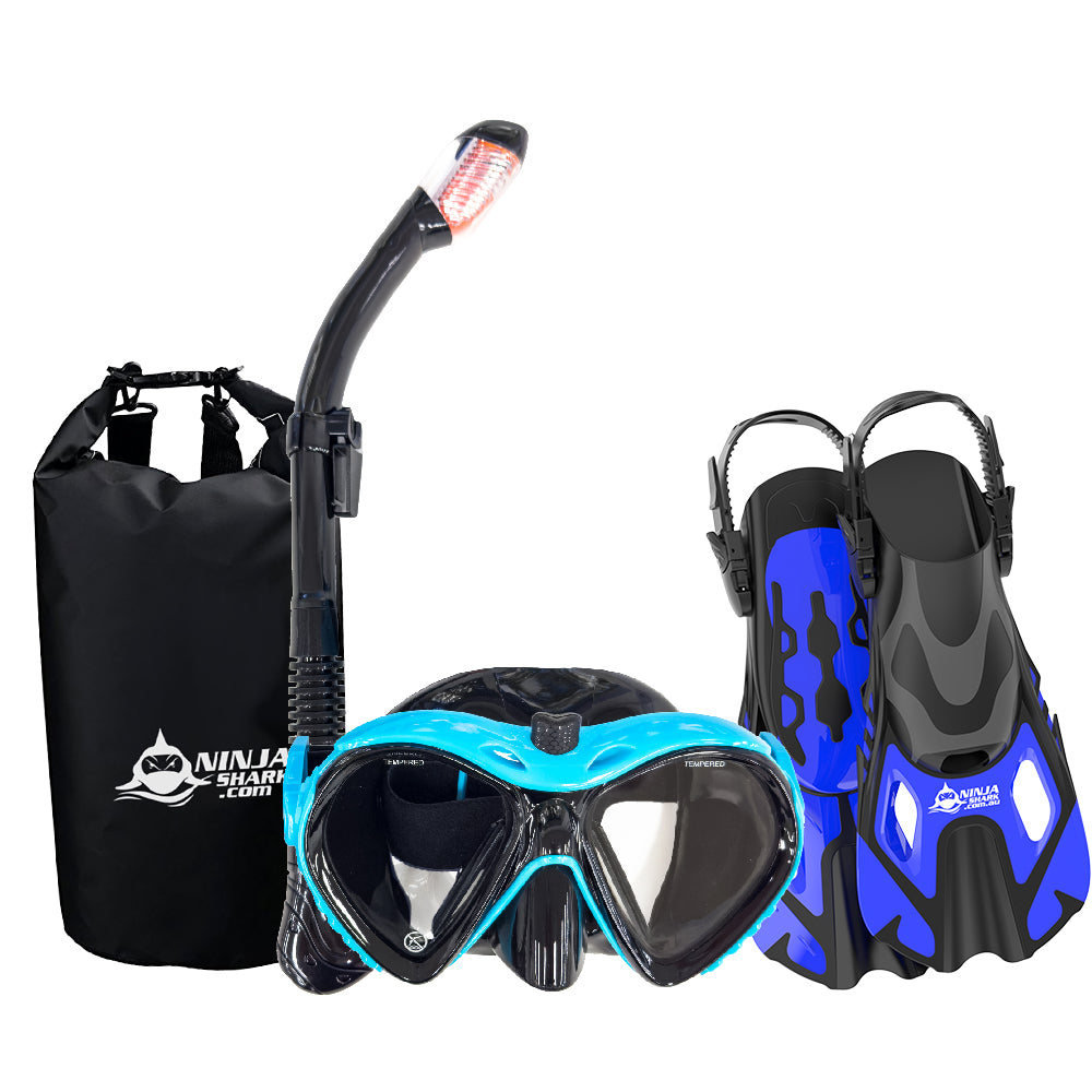 Package: ClearView (Mask + Fins + Bag)