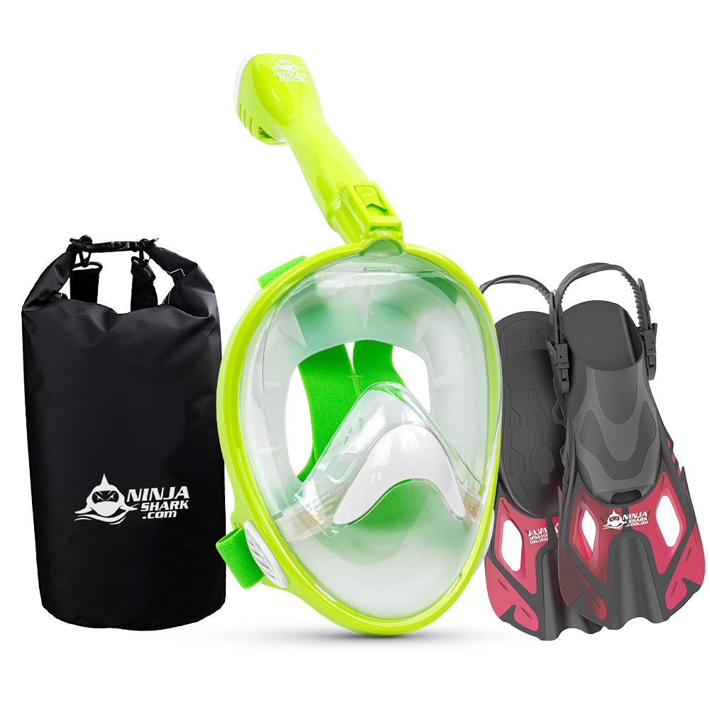 Package: Air Kids (Mask + Fins + Bag) 5-11 Years