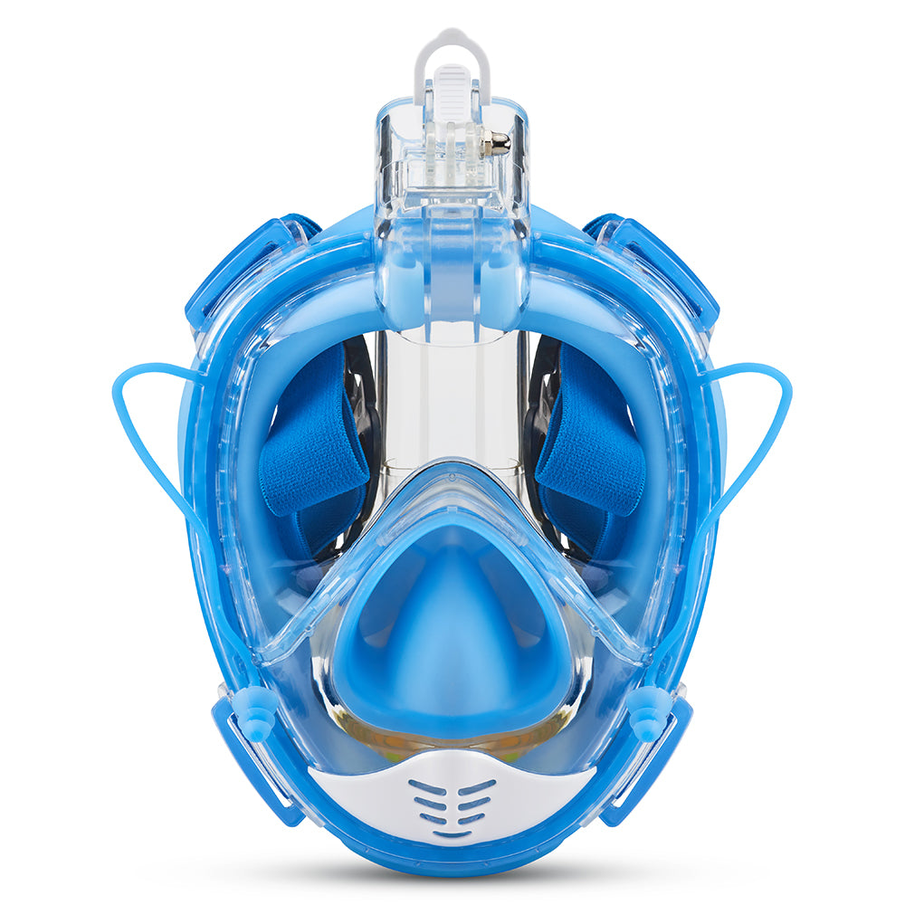 Equaliser Full Face Snorkel Masks Pinch Your Nose Ninja Shark