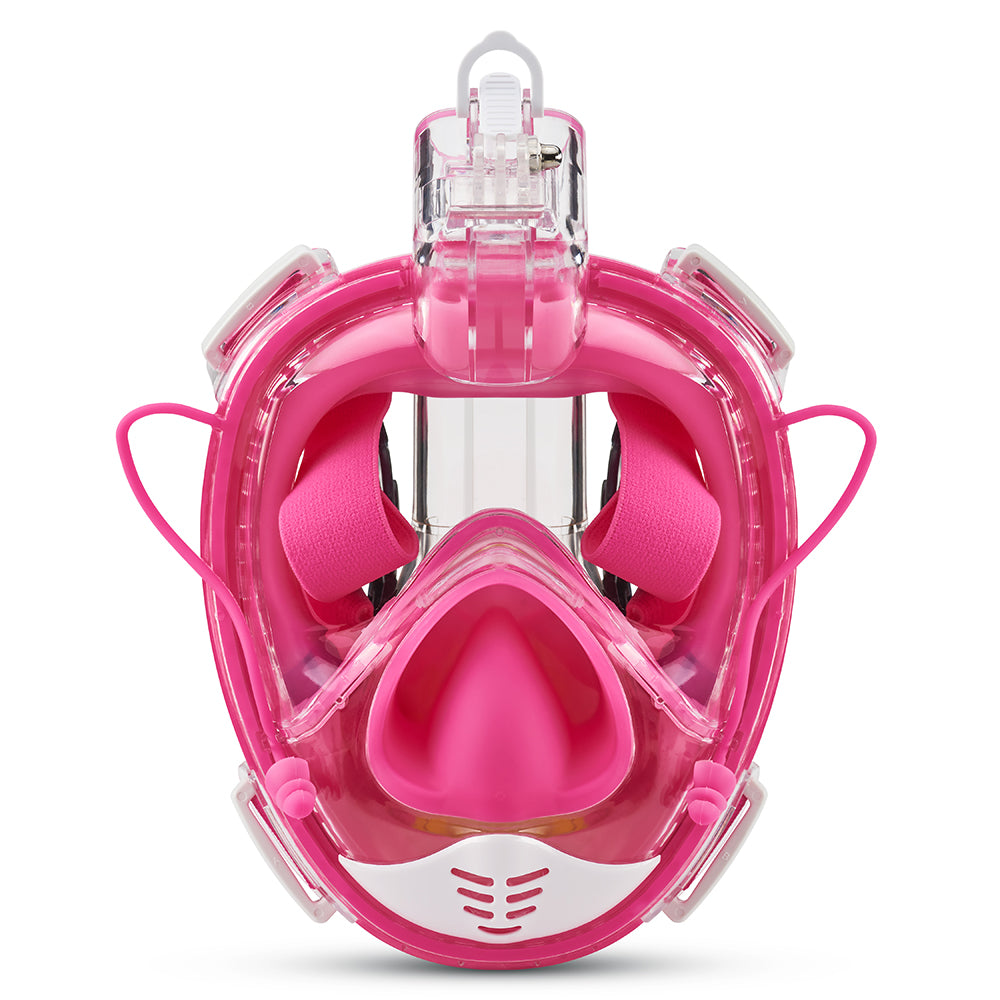 Equaliser Full Face Snorkel Masks - Pinch Your Nose - Ninja Shark ...