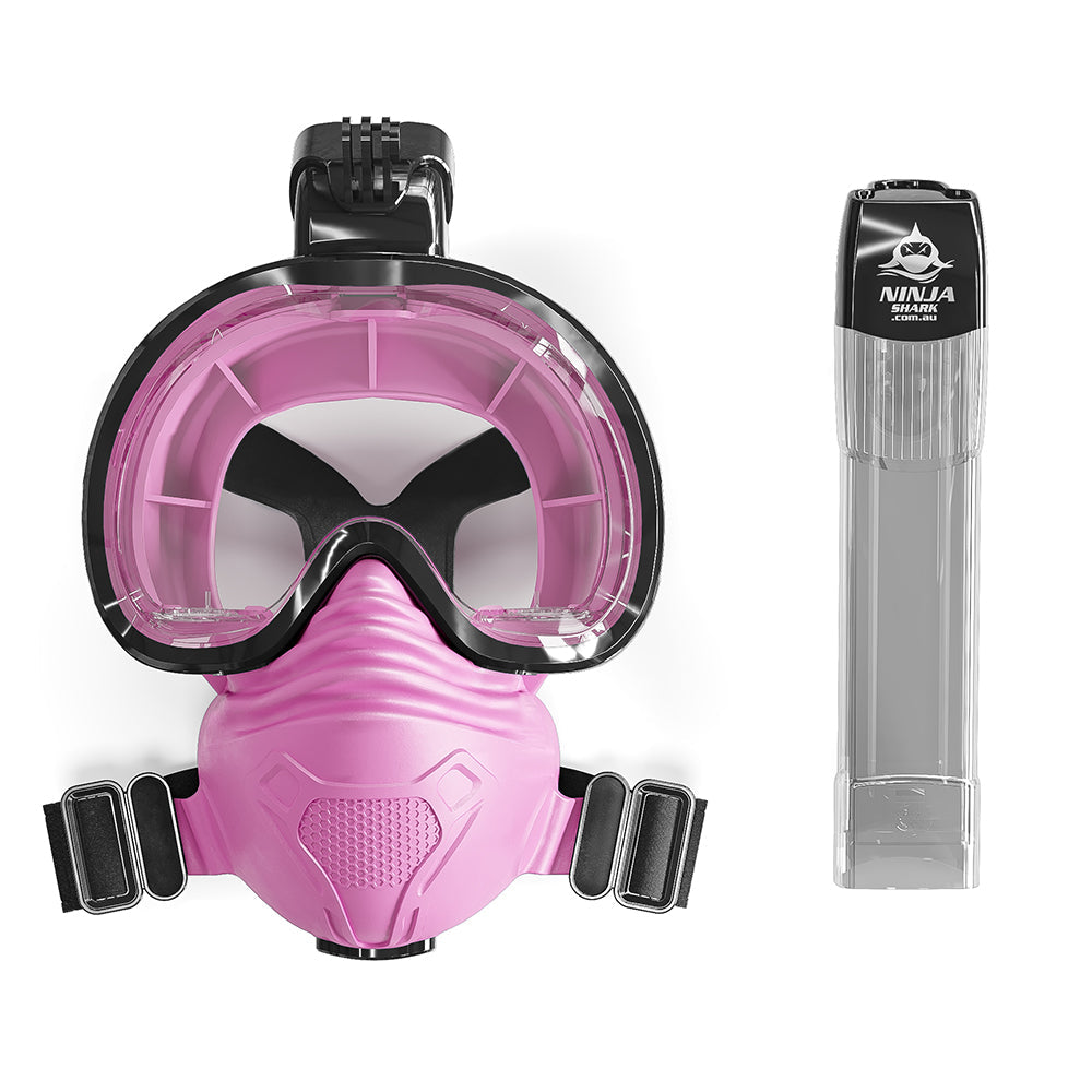 shark goggles and fins Package: Flexy (Mask + Fins + Bag) – Ninja Shark Australia