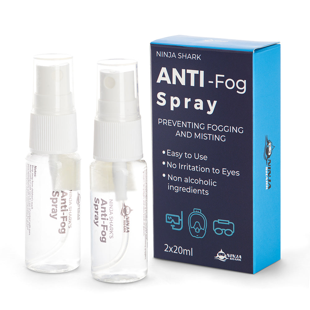Anti-fog Spray for Goggles - 2 Pack 40ml