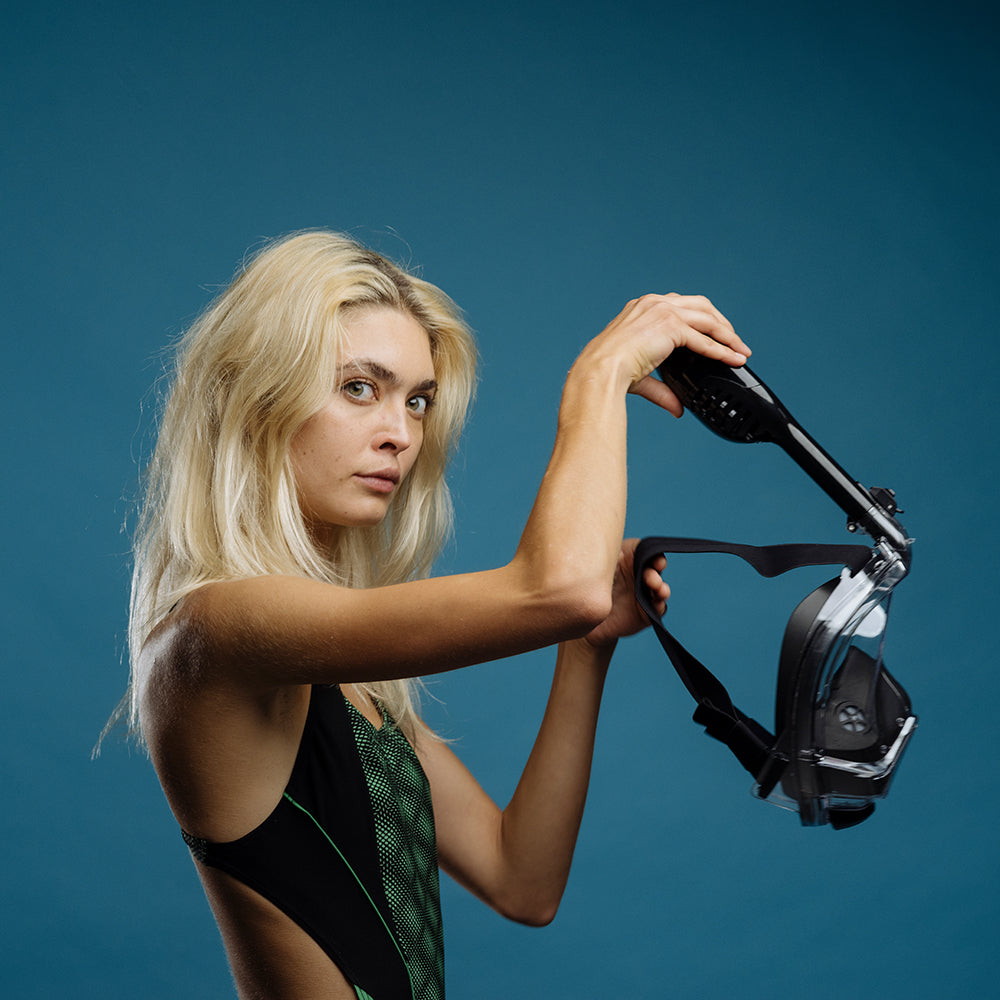 Electra Full Face Snorkel Mask Ninja Shark Australia